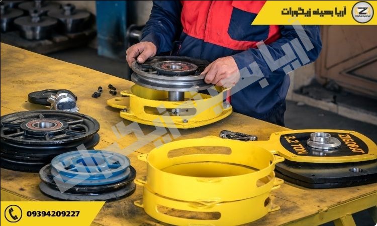 مونتاژ قلاب جرثقیل سقفی 3.2 تن